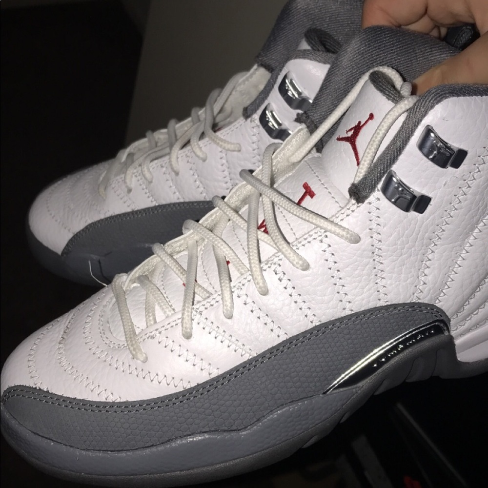 Jordan 12s dark grey